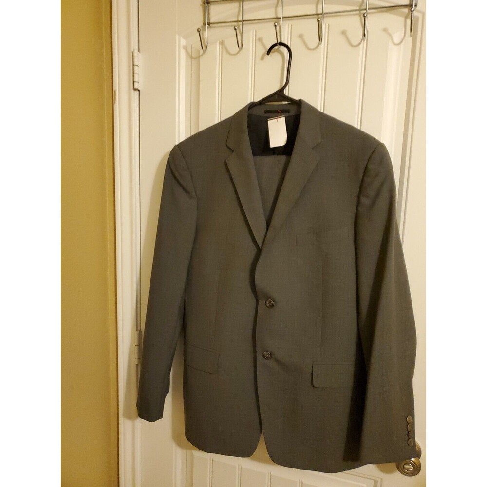 Versace Collection Men’s 2 PCs Suit, Sz 52 55% POLYESTER, 45% WOOL